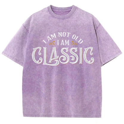 I Am Classic Vintage Distressed T-shirt