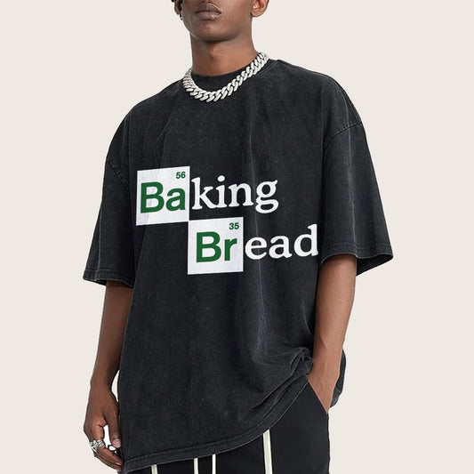 Baking Bread Vintage Distressed T-shirt