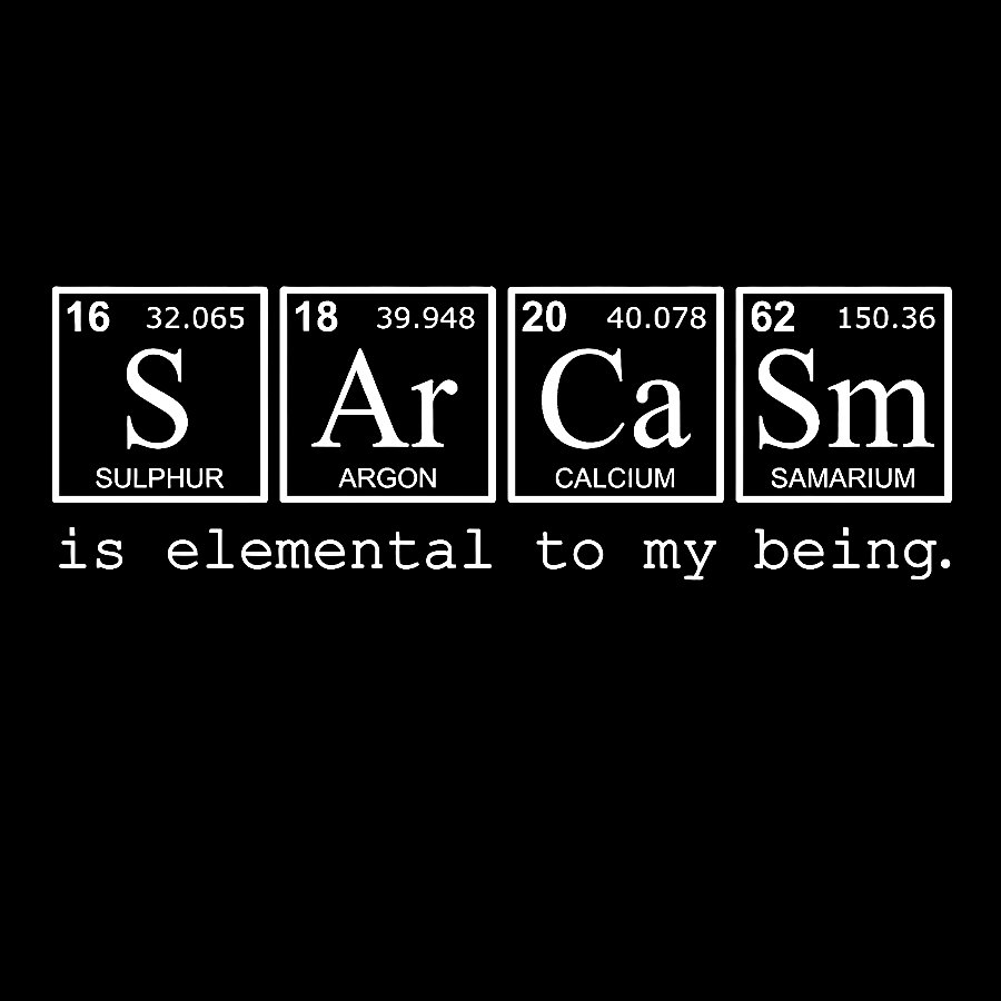 Periodic SArCaSm Geeky T-Shirt