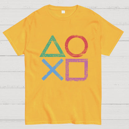 Gaming symbols Geeky T-Shirt