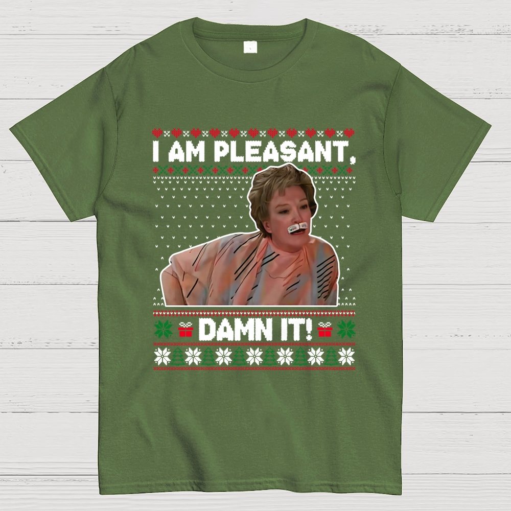 I Am Pleasant Damn It Geek T-Shirt