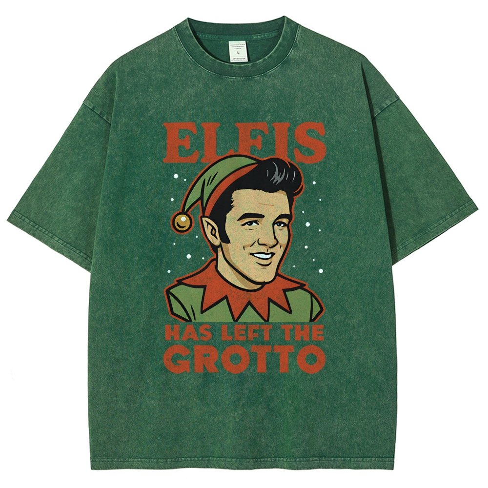 Elfis Vintage Distressed T-shirt