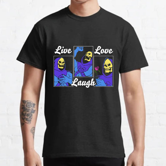 Live, Laugh, Love Geeky T-Shirt
