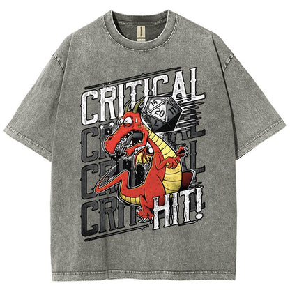Super Crit Hit Vintage Distressed T-shirt