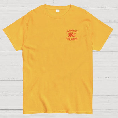 Lee Ho Fooks Vintage Resto Front And Back Printing Geek T-Shirt