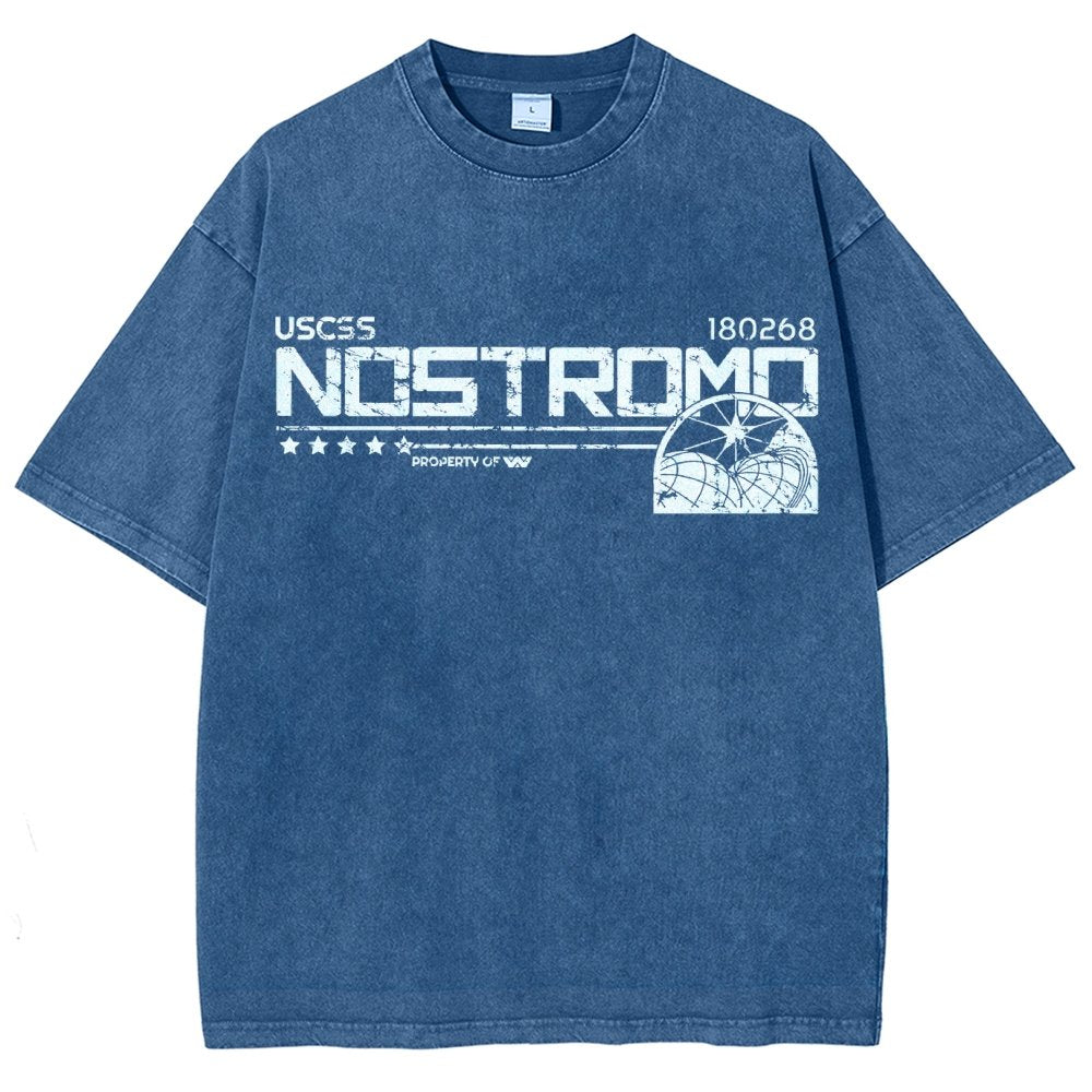 Space Crew Vintage Distressed T-shirt