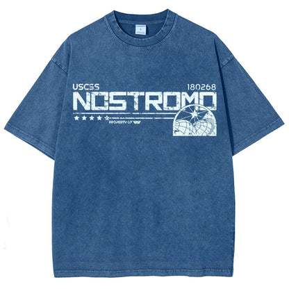 Space Crew Vintage Distressed T-shirt