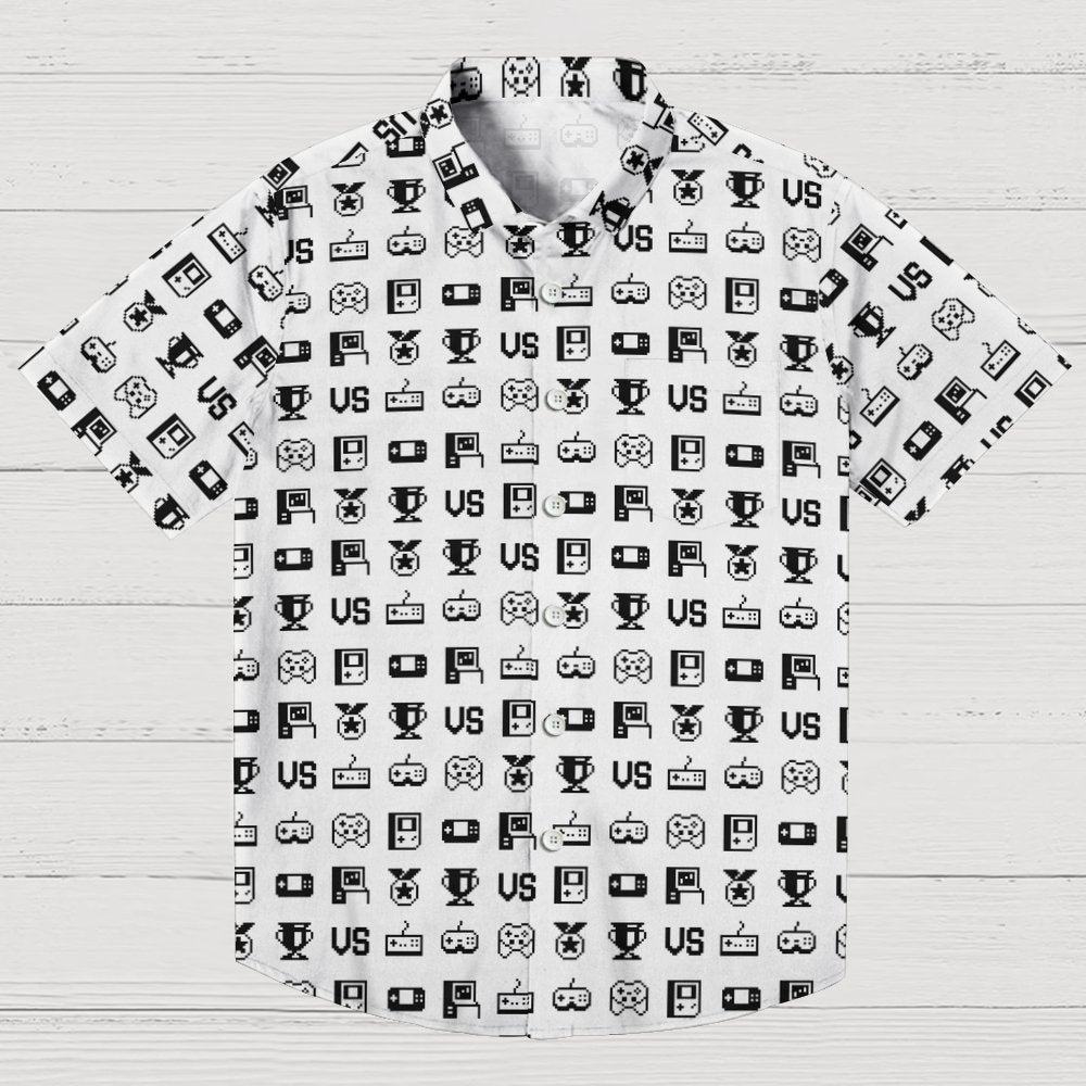 Retro Game Icons Geeky Shirt