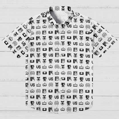 Retro Game Icons Geeky Shirt