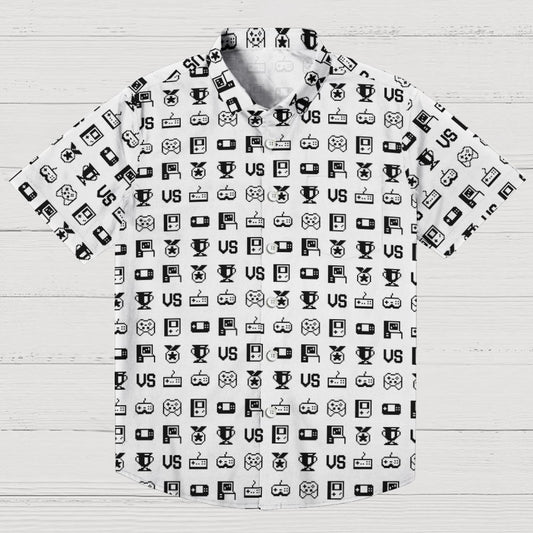 Retro Game Icons Geeky Shirt