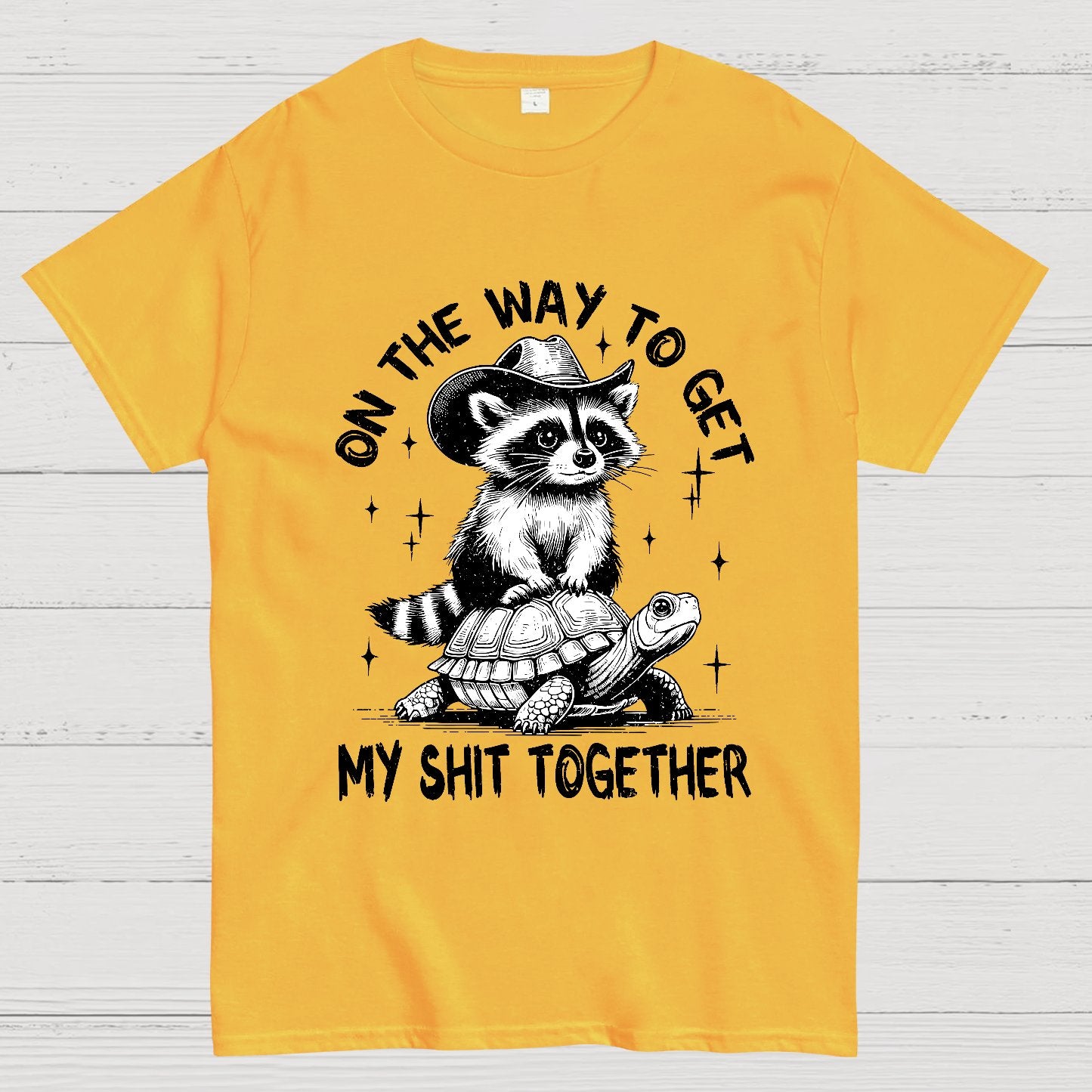 On The Way To Get My Shit Together Geek T-Shirt