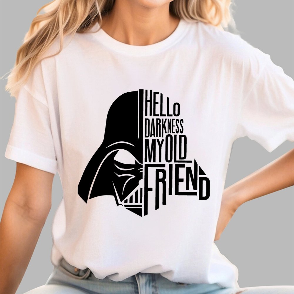 Hello Darkness My Old Friend Geek T-Shirt