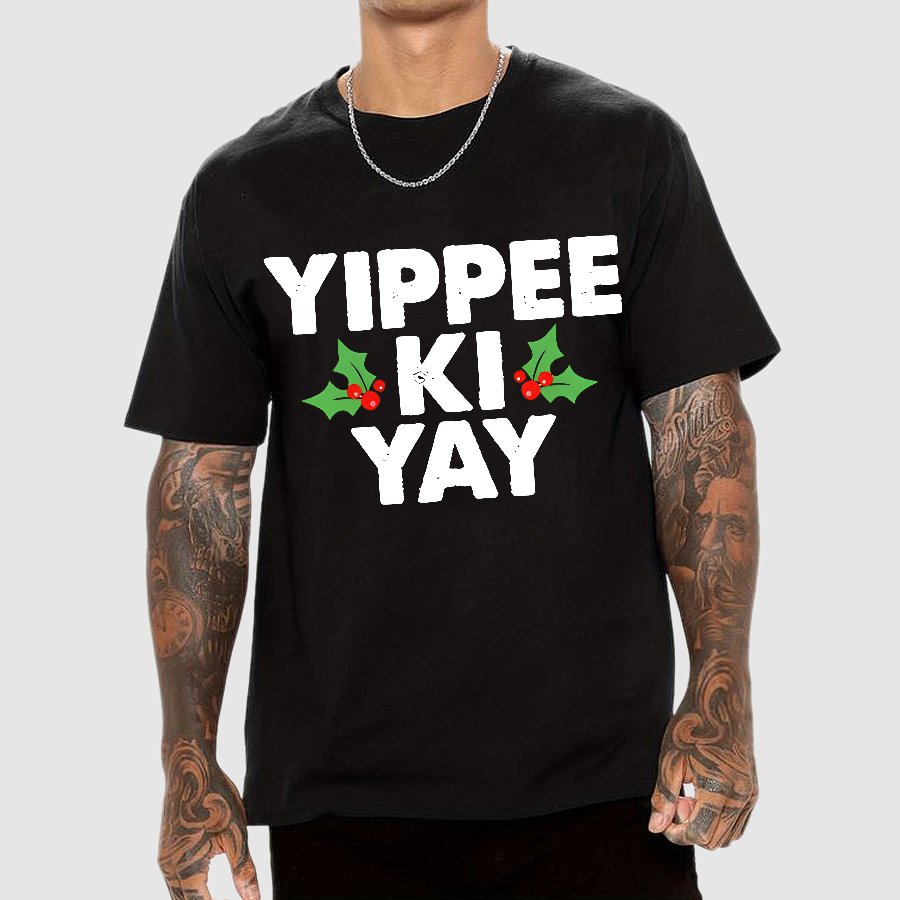 Yippee Ki Yay Christmas Geek T-Shirt