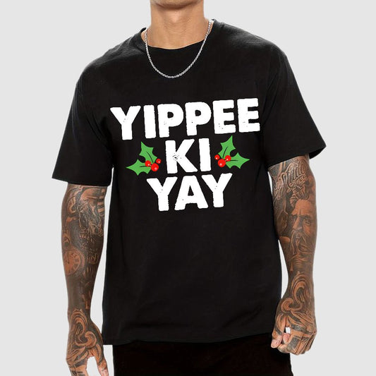 Yippee Ki Yay Christmas Geek T-Shirt