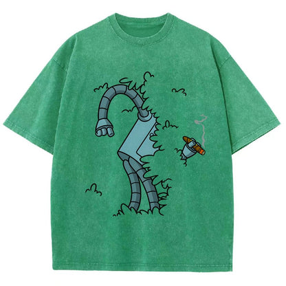 Bite My Shiny Metal Thing Vintage Distressed T-shirt
