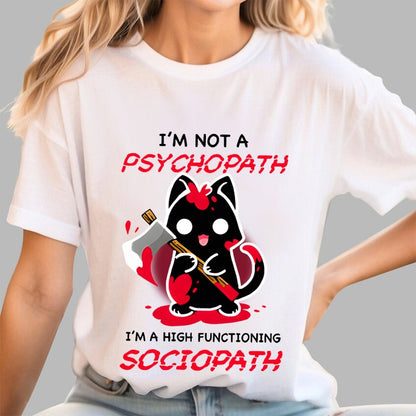 Psychopath Geek T-Shirt