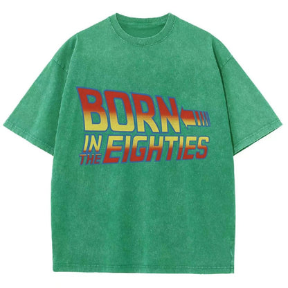 Born In The Eighties Vintage Distressed T-shirt