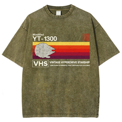 Vintage Hyperdrive Starship Vintage Distressed T-shirt