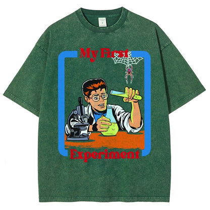My First Experiment Vintage Distressed T-shirt