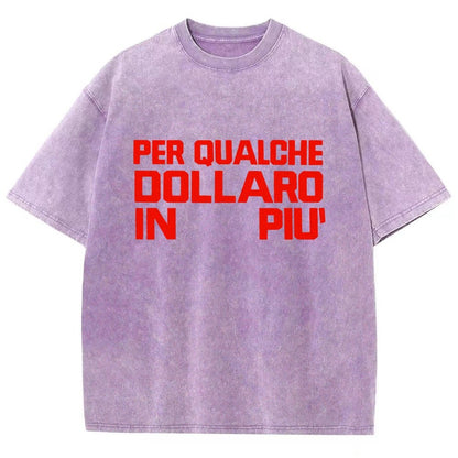 For A Few Dollars More Vintage Distressed T-shirt