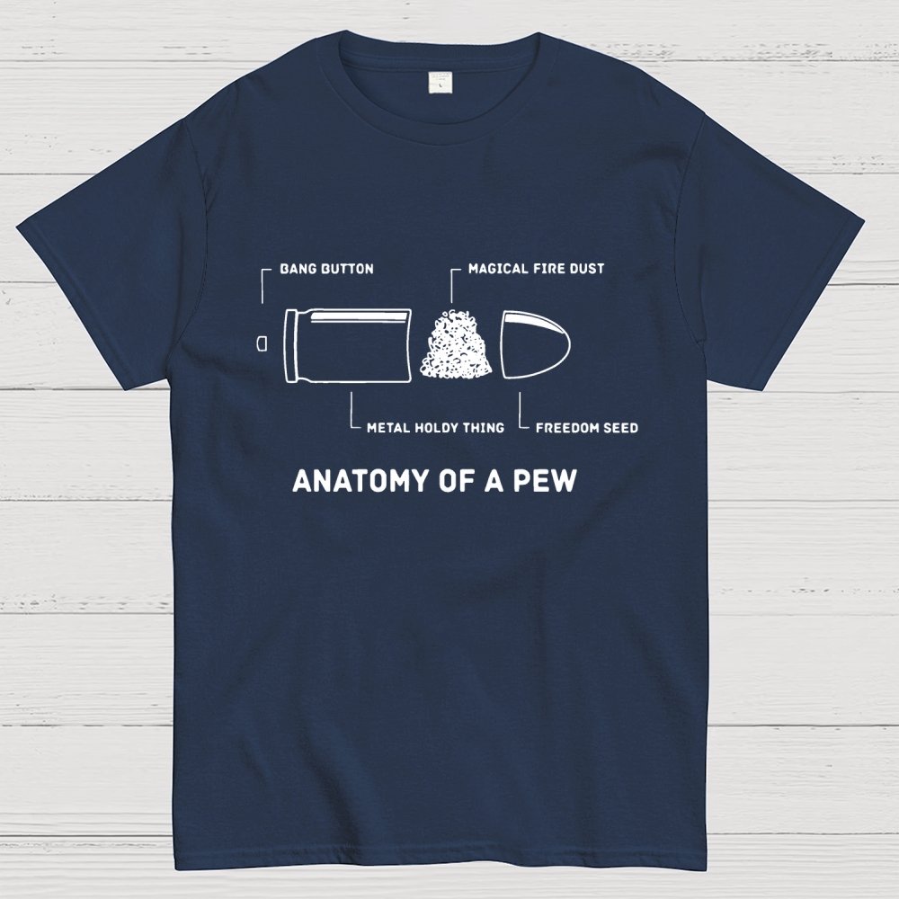 Anatomy Of A Pew Geek T-Shirt