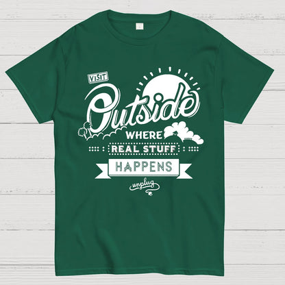 Visit Outside Geek T-Shirt