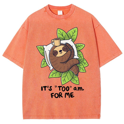 It's Too A.M. For Me Vintage Distressed T-shirt