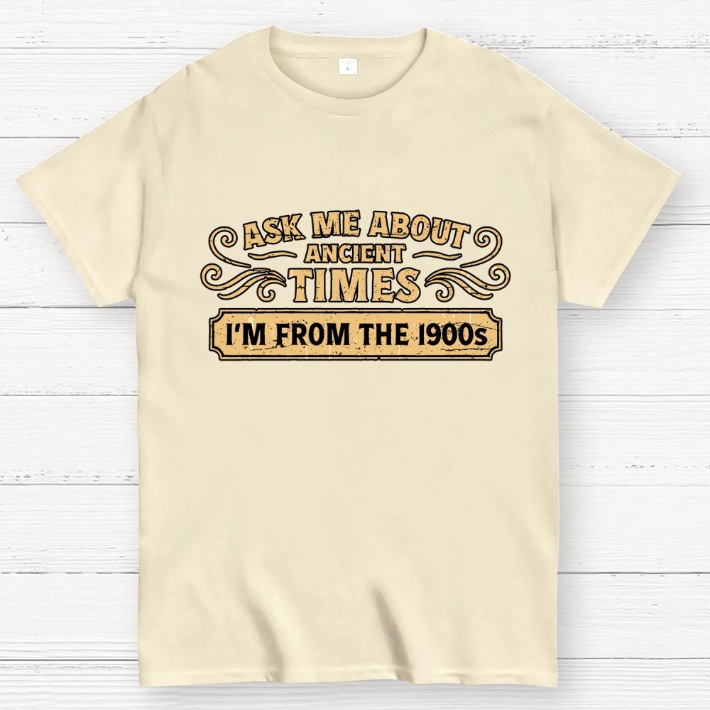 Ask Me About Ancient Times Geek T-Shirt