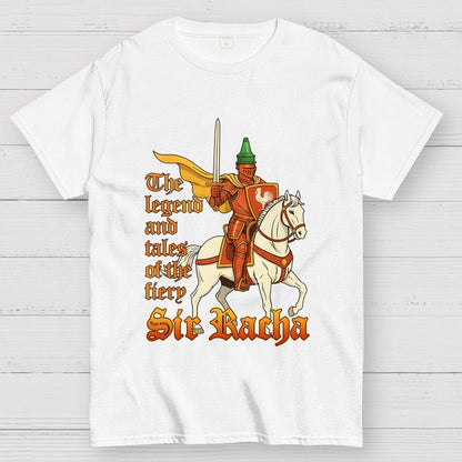 Sir Racha Art Print Geek T-Shirt