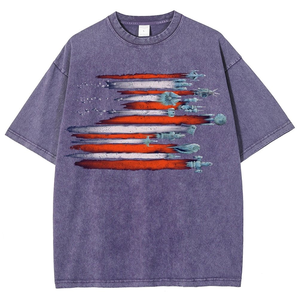 Vintage Sci-Flyers Vintage Distressed T-shirt