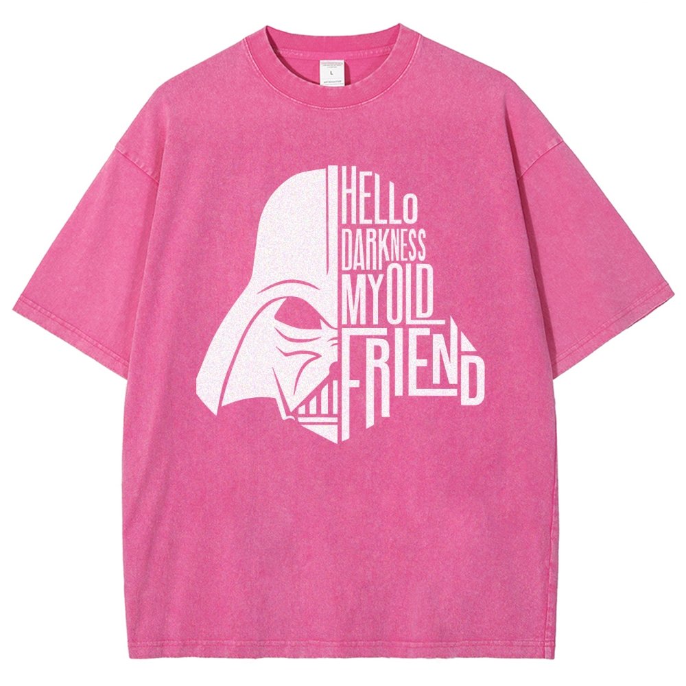 Hello Darkness My Old Friend Vintage Distressed T-shirt