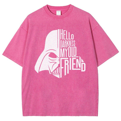 Hello Darkness My Old Friend Vintage Distressed T-shirt
