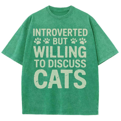 Introverted Vintage Distressed T-shirt
