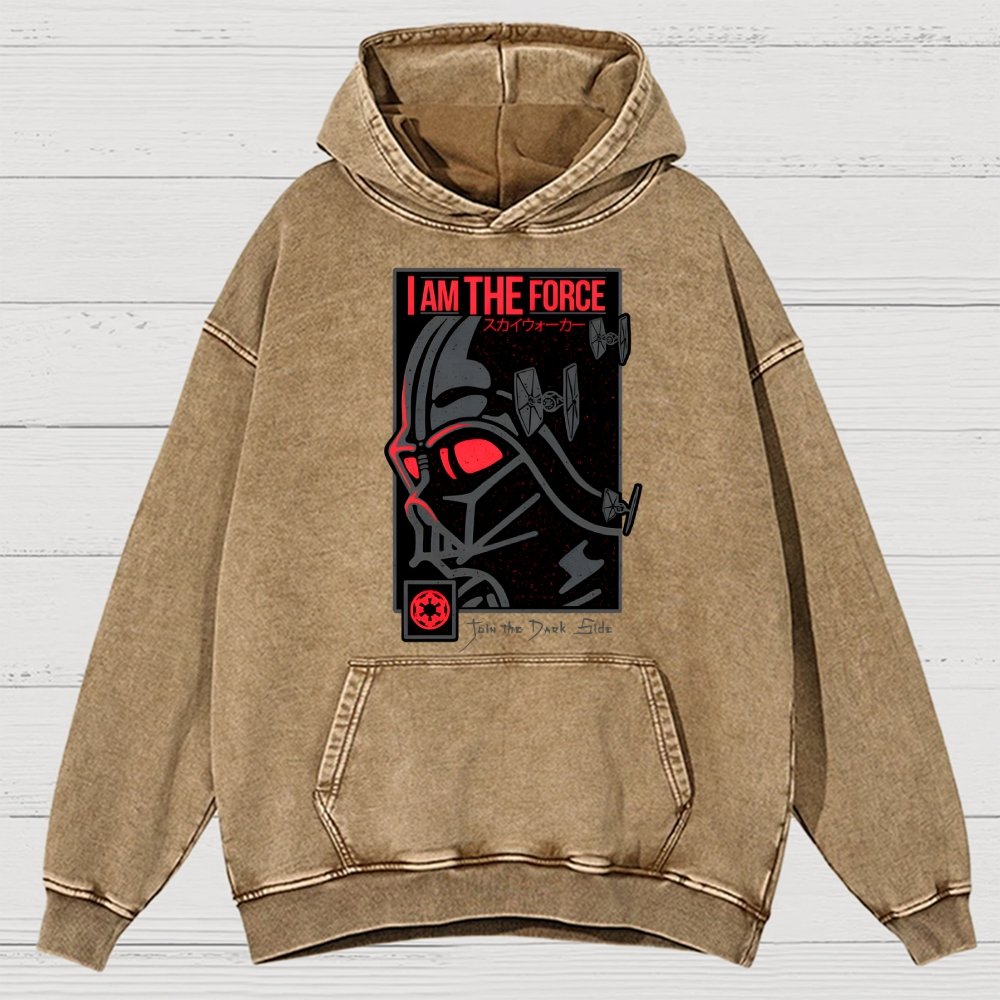 I'm Darkness Vintage Distressed Hoodie