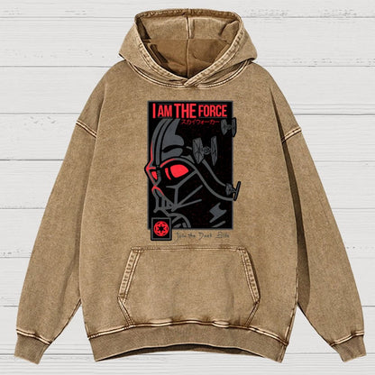 I'm Darkness Vintage Distressed Hoodie