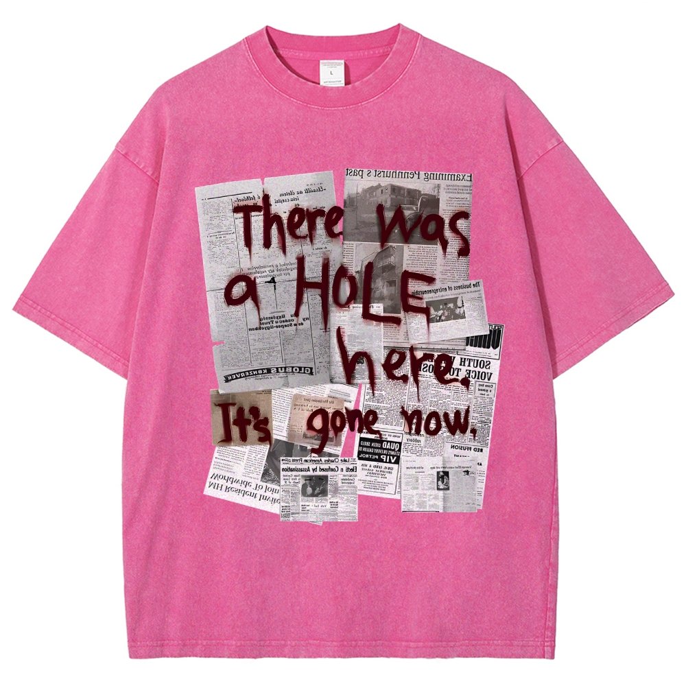 There Was a Hole Vintage Distressed T-shirt