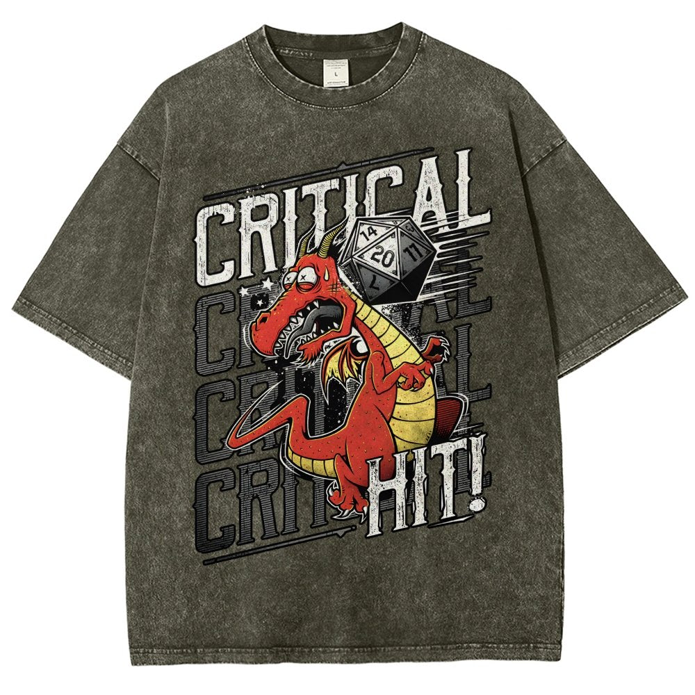 Super Crit Hit Vintage Distressed T-shirt