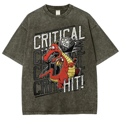 Super Crit Hit Vintage Distressed T-shirt