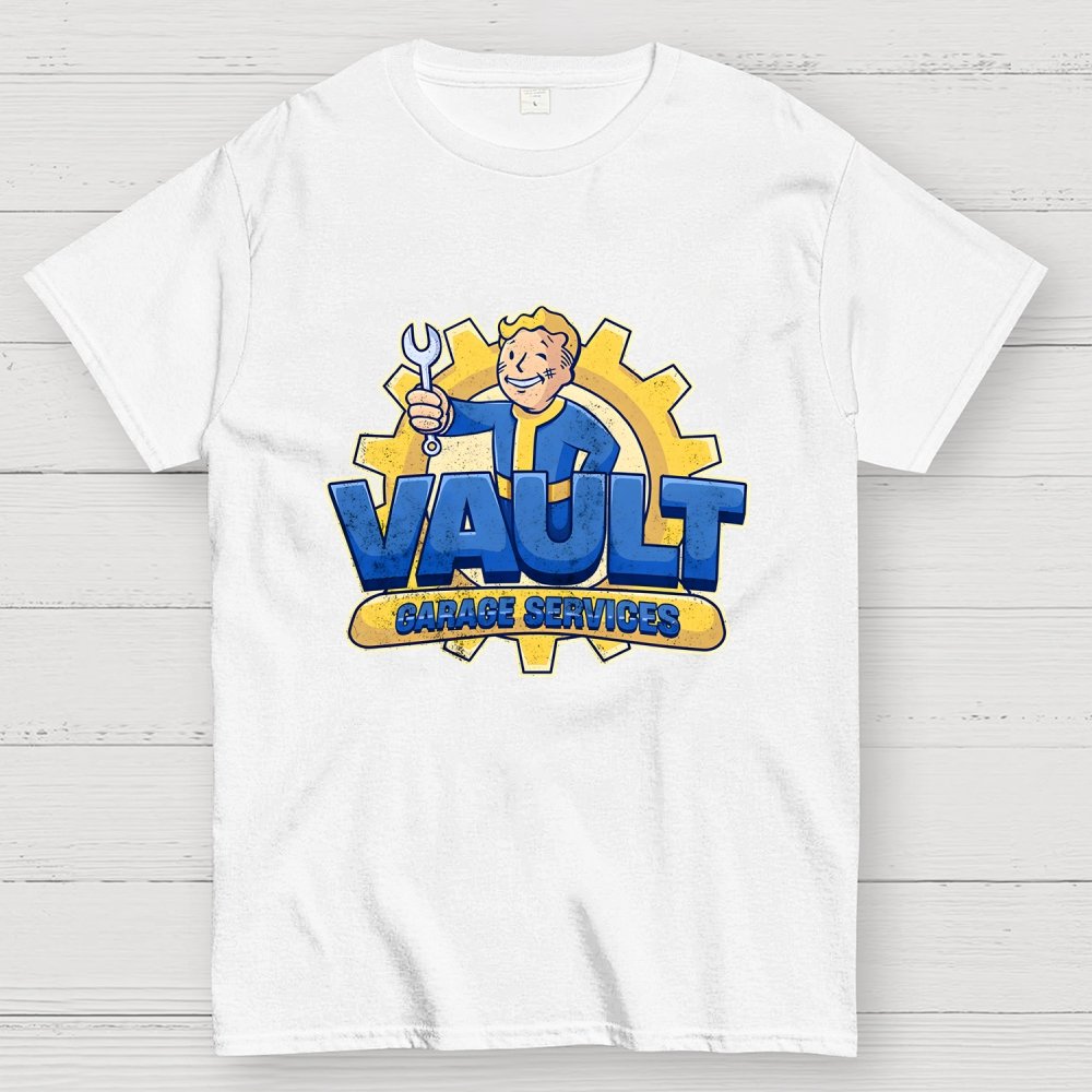 The Vault Garage Services Geek T-Shirt