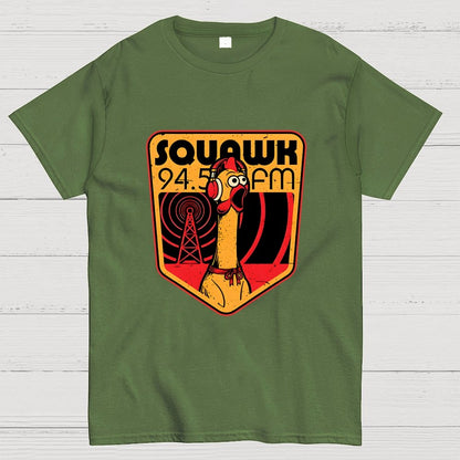 Chicken Radio TV Show Geek T-Shirt