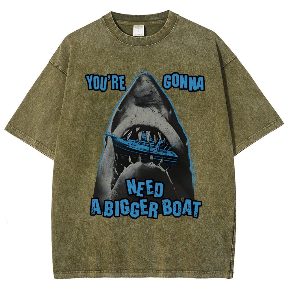 You’Re Gonna Need A Bigger Boat Vintage Distressed T-shirt 2506001513