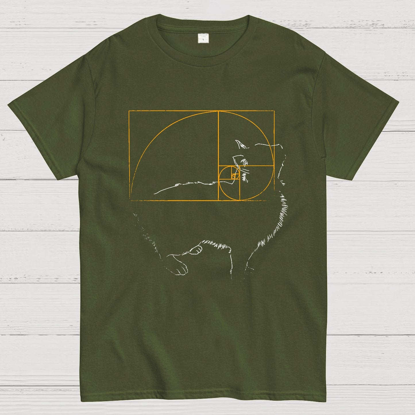 Golden Cat Geek T-Shirt