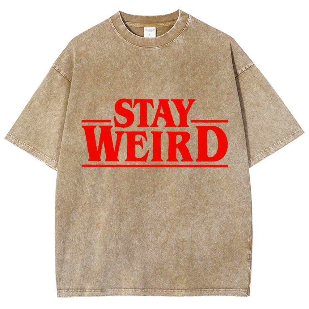 Strange Weird Vintage Distressed T-shirt