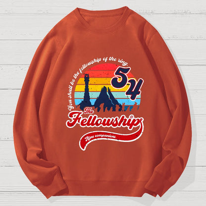 Nine Friends Geek Cotton Sweatshirt
