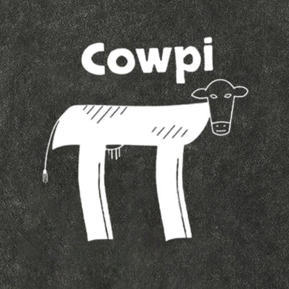 Cowpi Funny Geek Vintage Distressed T-shirt