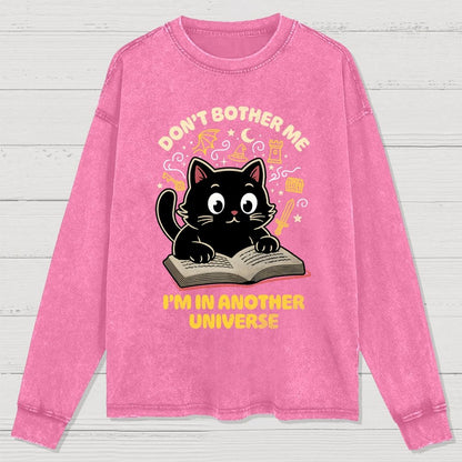 I'm In Another Universe Washed Long Sleeve Tee