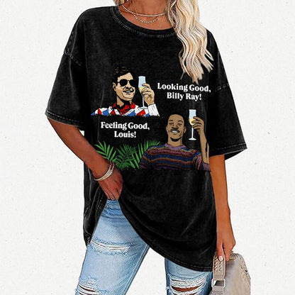 Looking Good Billy Ray! Feeling Good Louis! Vintage Distressed T-shirt