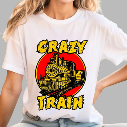 Crazy Train Unisex Geek T-Shirt