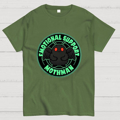 Emotional Support Mothman Geek T-Shirt