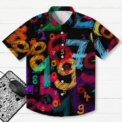 Color Mathematics Geek Hawaiian Shirt